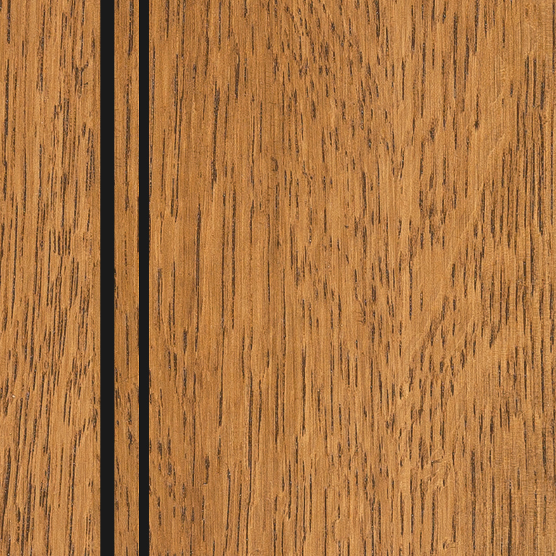 Medium - Quarter Sawn White Oak w/Black Glaze