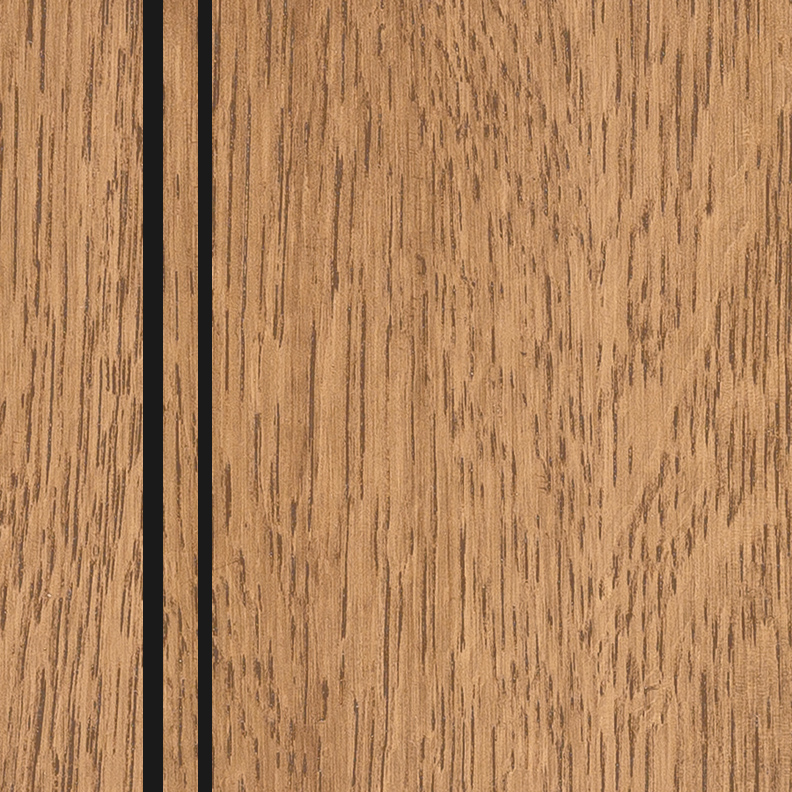 Natural - Quarter Sawn White Oak w/Black Glaze